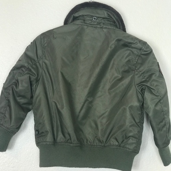 Tommy Top Gun Bomber aviator military jacket 6 - Picture 4 of 8